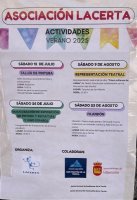 ACTIVIDADES CULTURALES ASOCIACIÓN LACERTA 2025