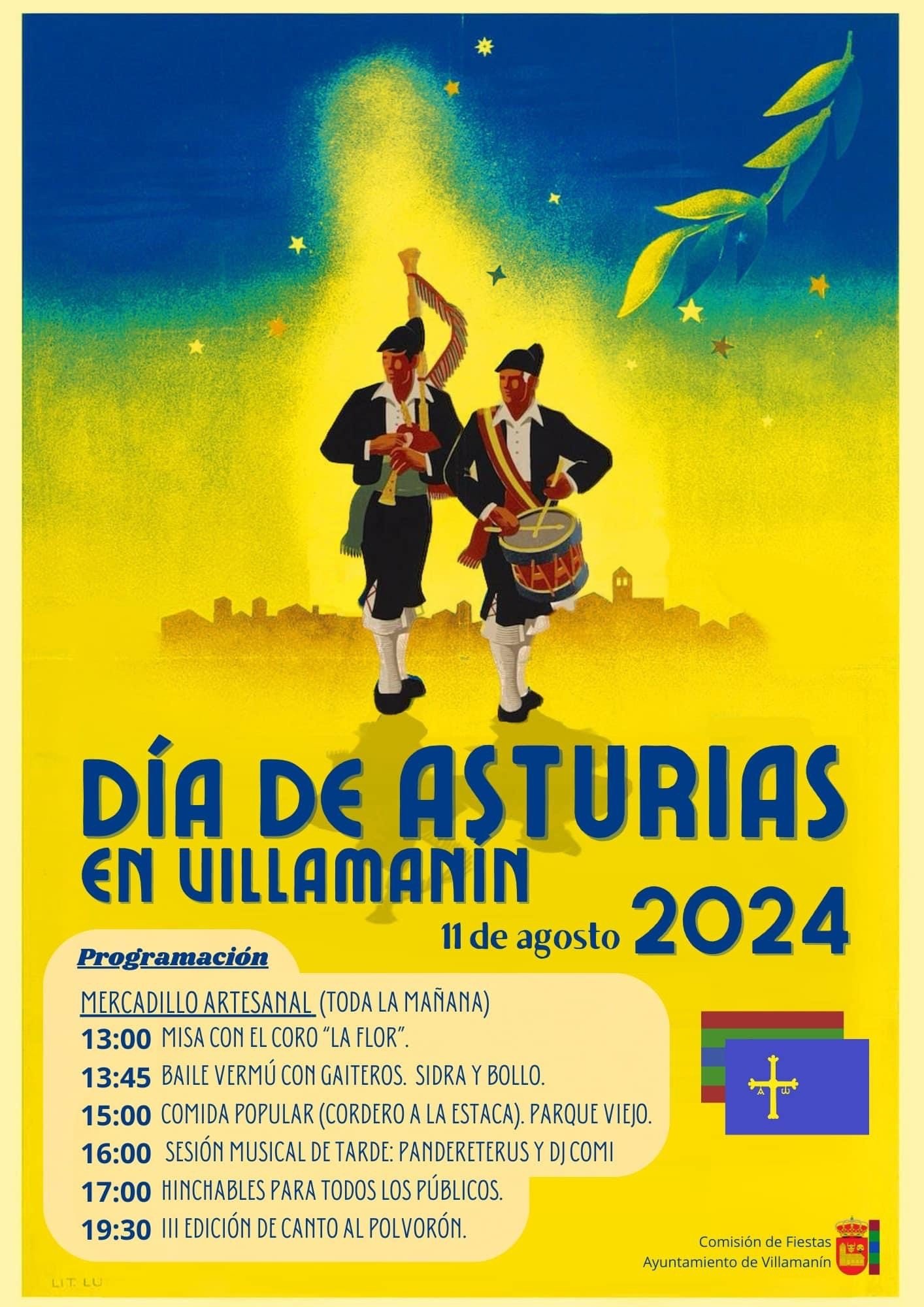 Dia de Asturias en Villamanín 11/8/2024.