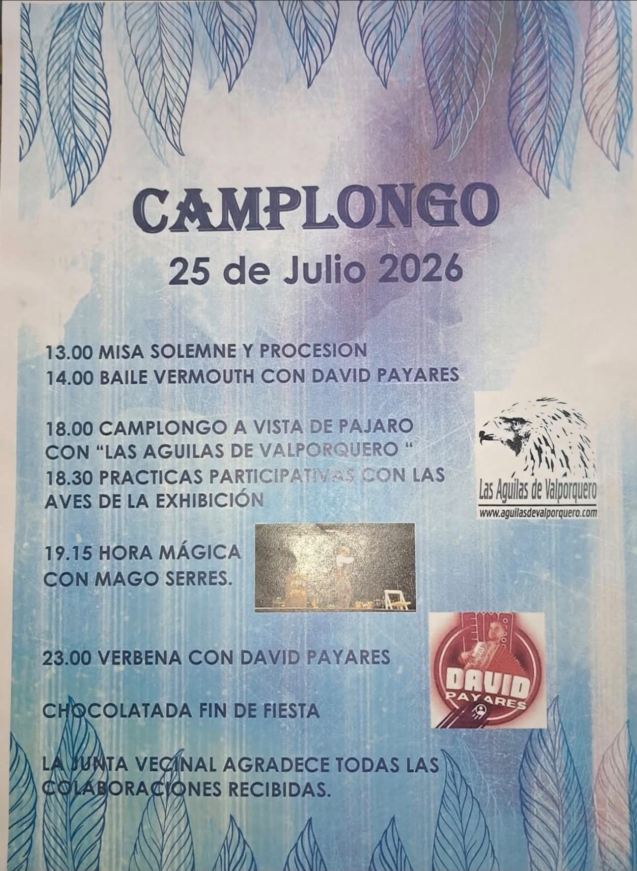 FIESTAS CAMPLONGO 2026