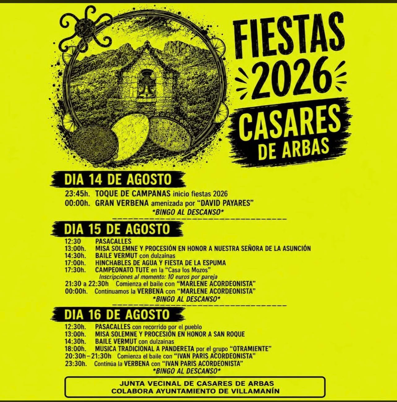 FIESTAS CASARES 2026