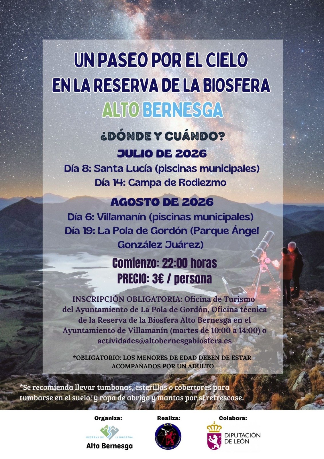 Un paseo por el cielo en la Reserva de la Biosfera Alto Bernesga