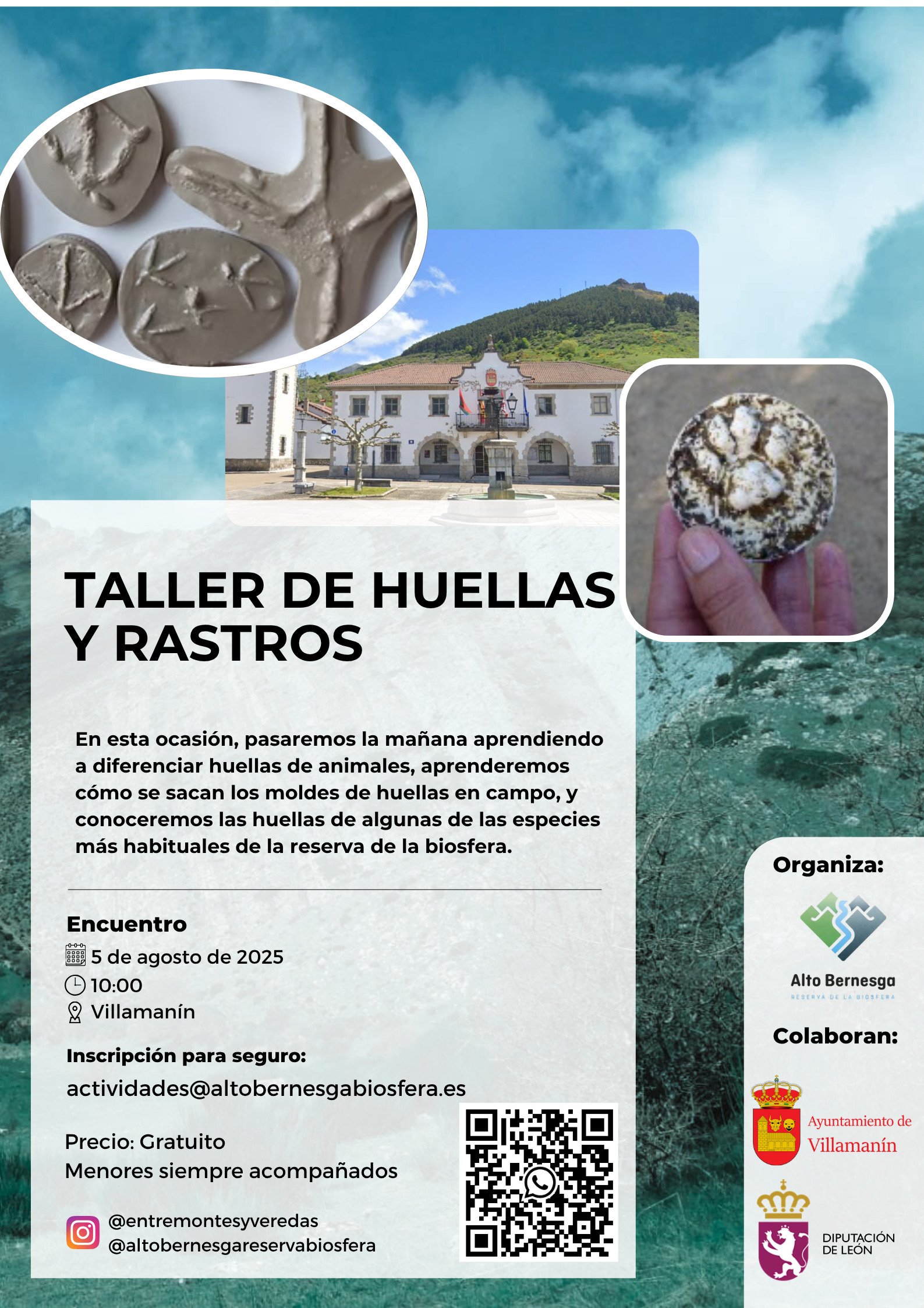 TALLER DE HUELLAS Y RASTROS